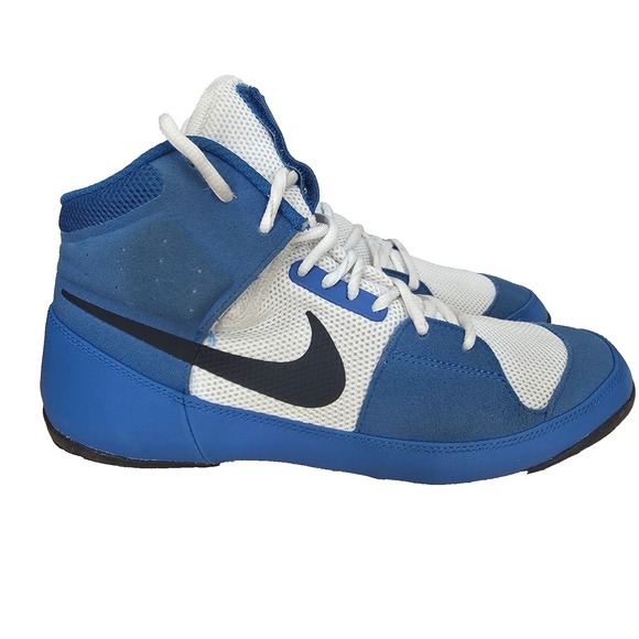 Nike Other - Nike Fury Wrestling Shoes Mens 10.5 Blue MMA Boxing Shoes Sneakers AO2416-401